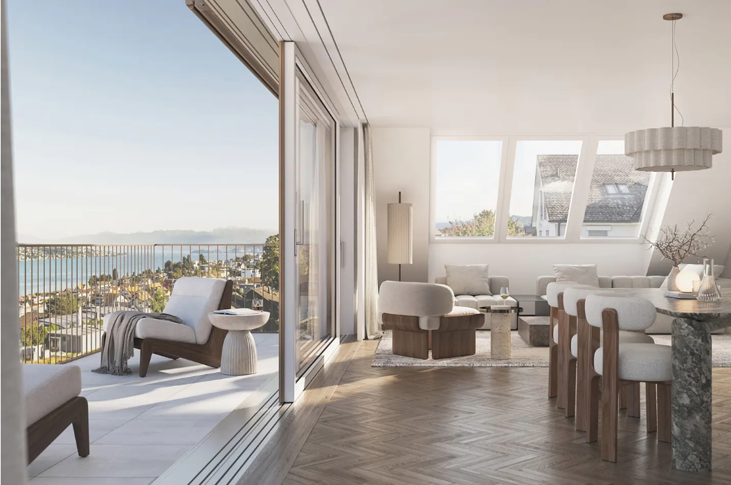 5.5-room penthouse apartment in THE ONE HILLTOP RESIDENCES new construction project
