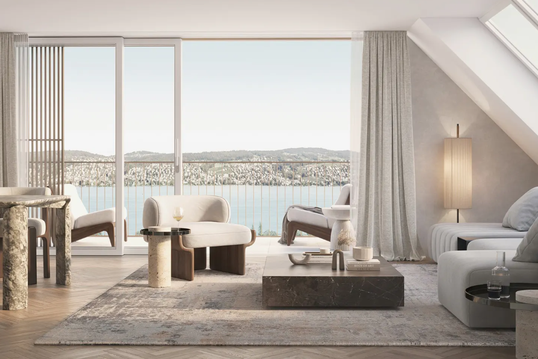 5.5-room penthouse apartment in THE ONE HILLTOP RESIDENCES new construction project