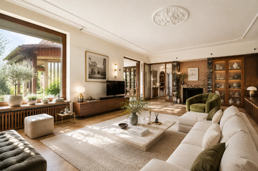 Spacious Detached House with Potential on a Dream Plot